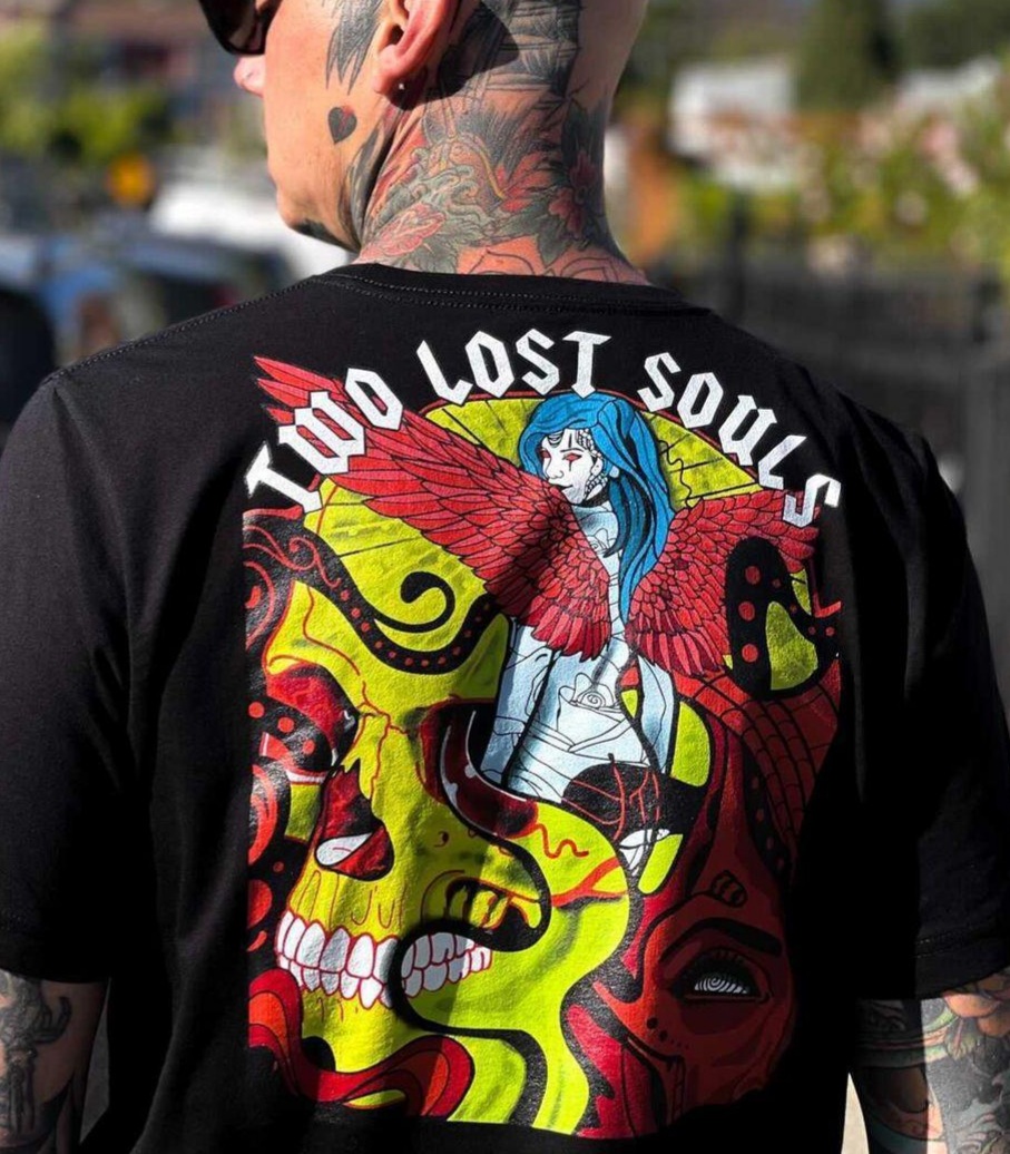 Immortal Thoughts Short-Sleeve Unisex T-Shirt - Two Lost Souls